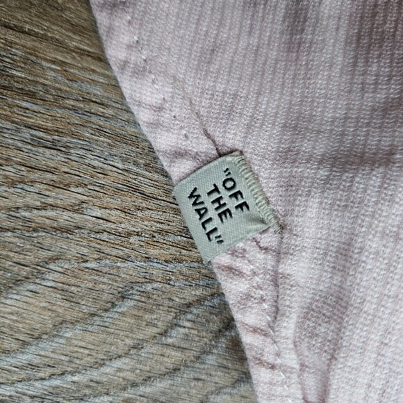 Vans Colorblock Short Sleeve Button-Up Shirt Mens Medium Retro Y2K Skater 90s - Picture 6 of 6